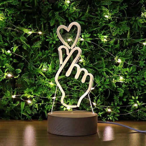 3d Art Acrylic Lamp