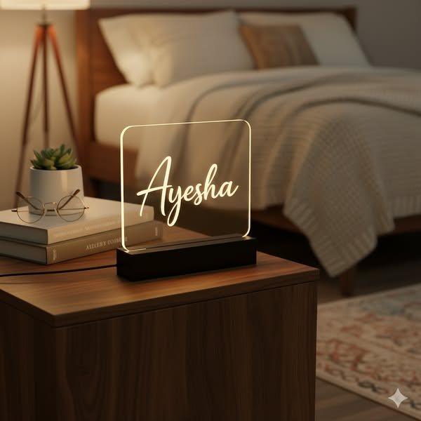 Customized 3d Art Acrylic Lamp
