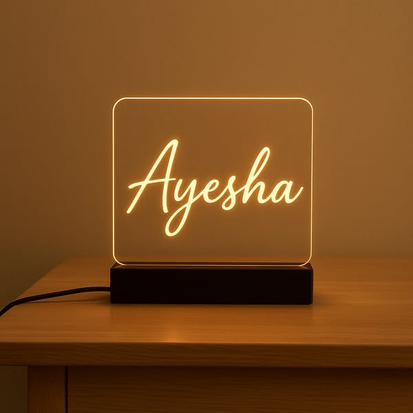 Customized 3d Art Acrylic Lamp