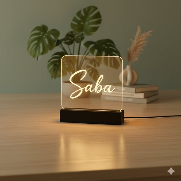Customized 3d Art Acrylic Lamp
