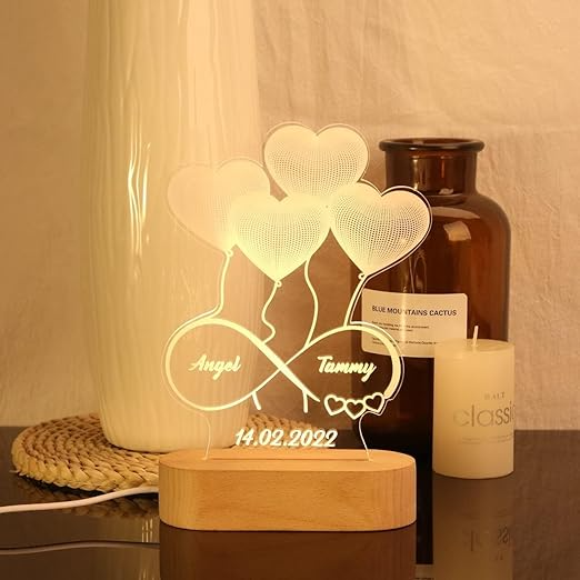 Customized 3d Art Acrylic Lamp
