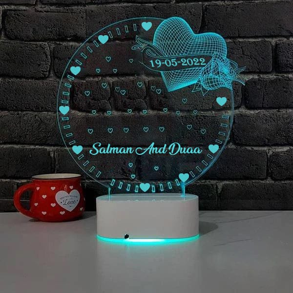 Customized 3d Art Acrylic Lamp