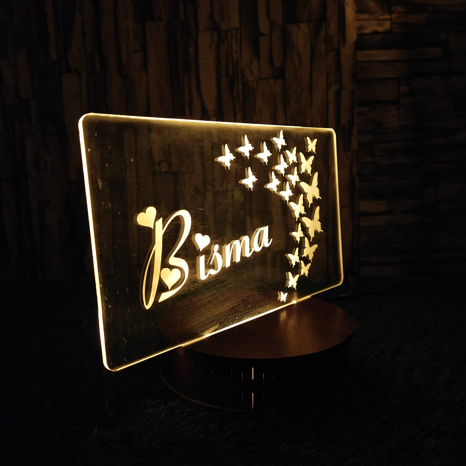Customized 3d Art Acrylic Lamp