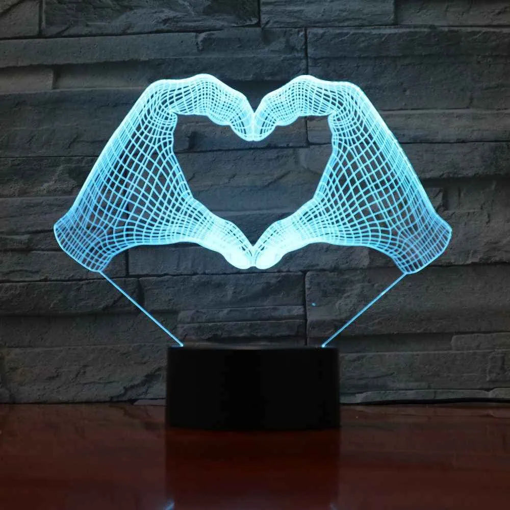 Customized 3d Art Acrylic Lamp