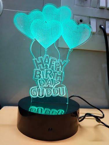Customized 3d Art Acrylic Lamp