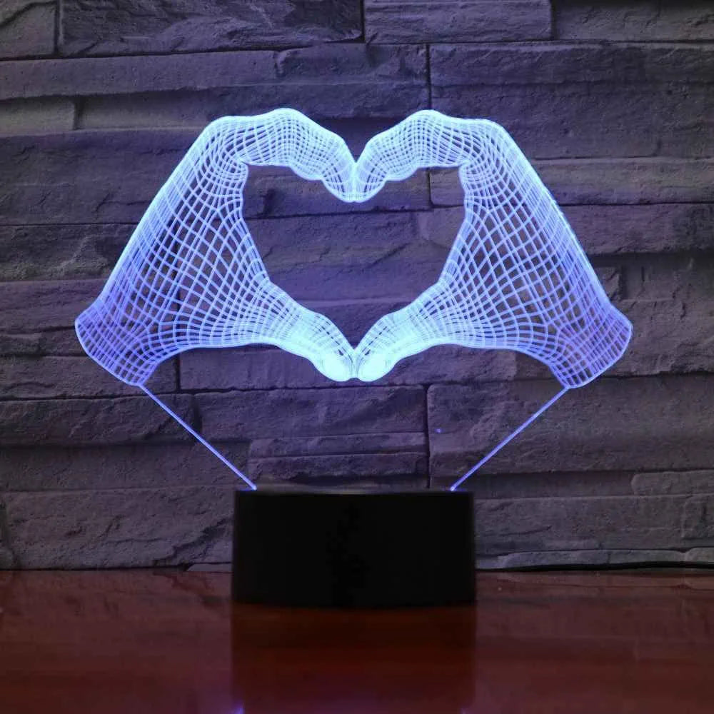 Customized 3d Art Acrylic Lamp