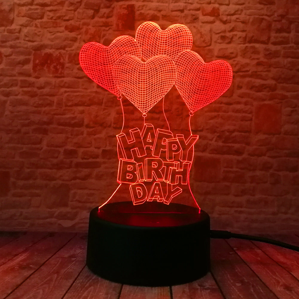 Customized 3d Art Acrylic Lamp