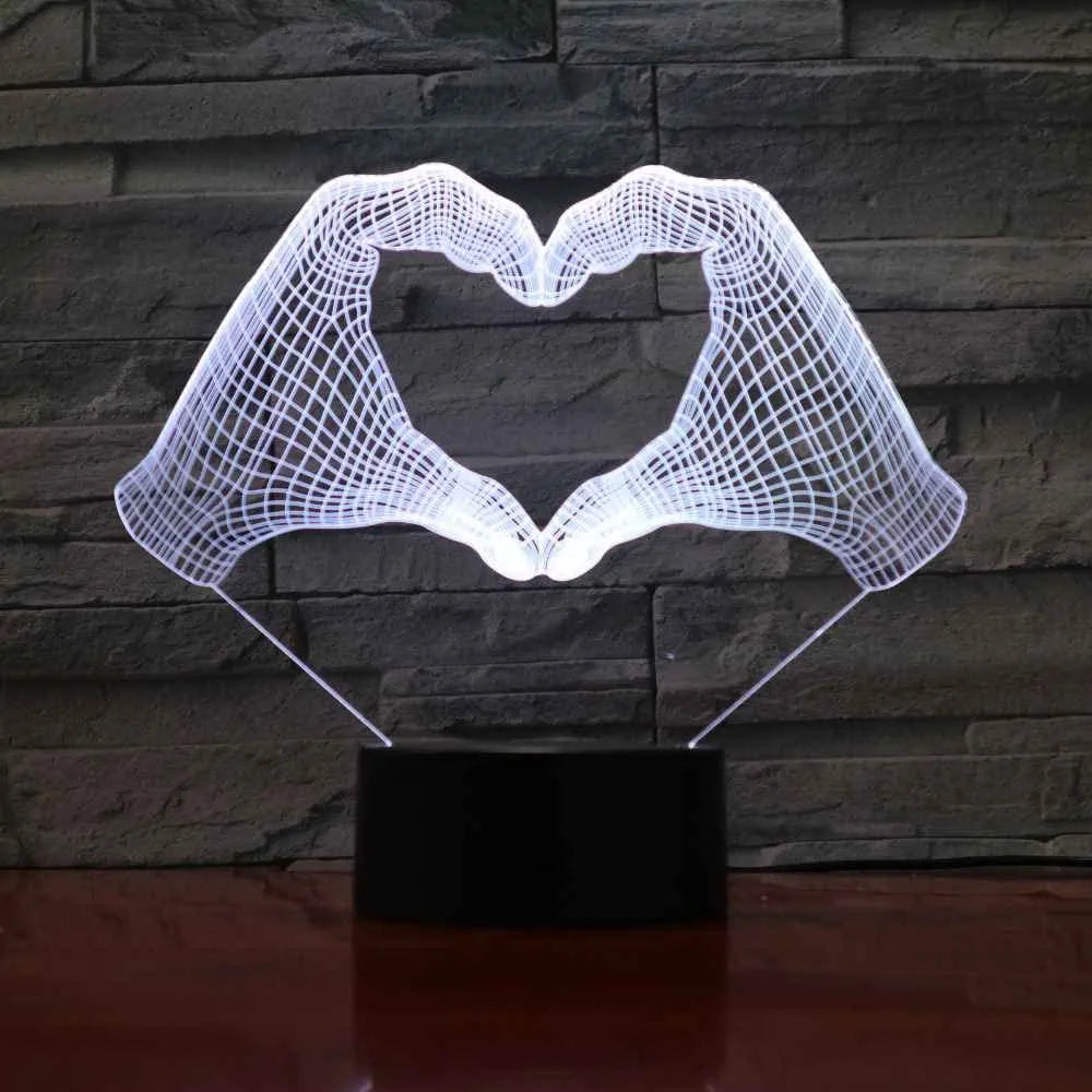 Customized 3d Art Acrylic Lamp