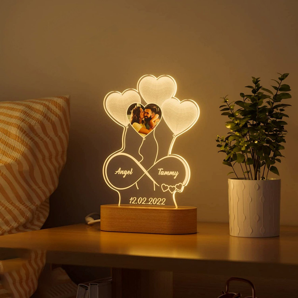 Customized 3d Art Acrylic Lamp (with Picture)