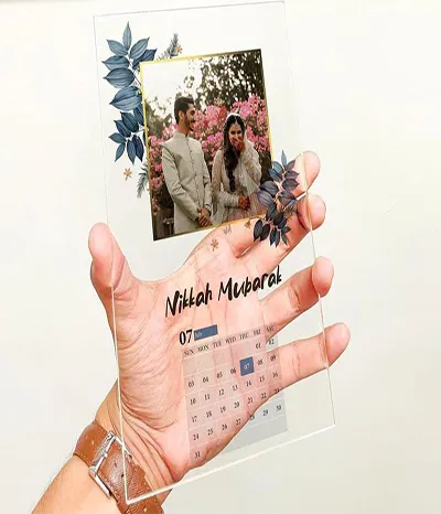 Nikkah Gift | Wedding Gift | Anniversary Gift | Engagement Gift | Valentine Gift | UV printed frame | Best for Gifting Someone | Best for Ceremony